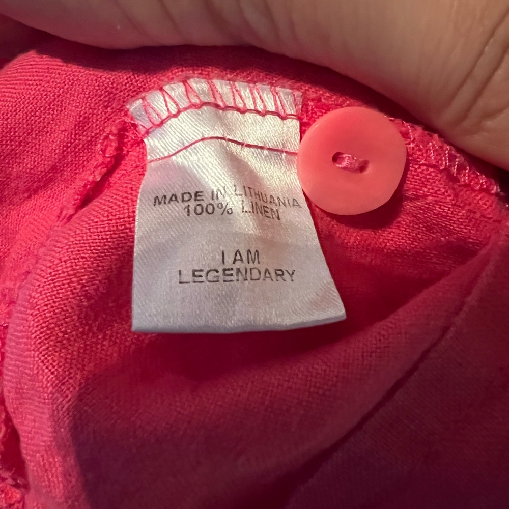 Flax Women's 100% Linen Blouse - Picture 6 of 7